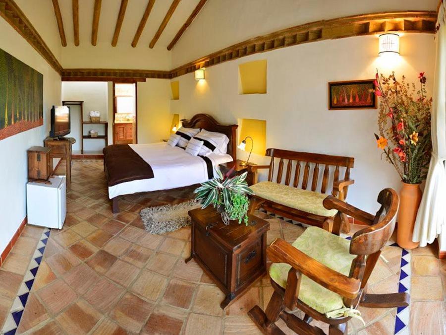 Hotel Boutique La Espanola Villa de Leyva Ngoại thất bức ảnh